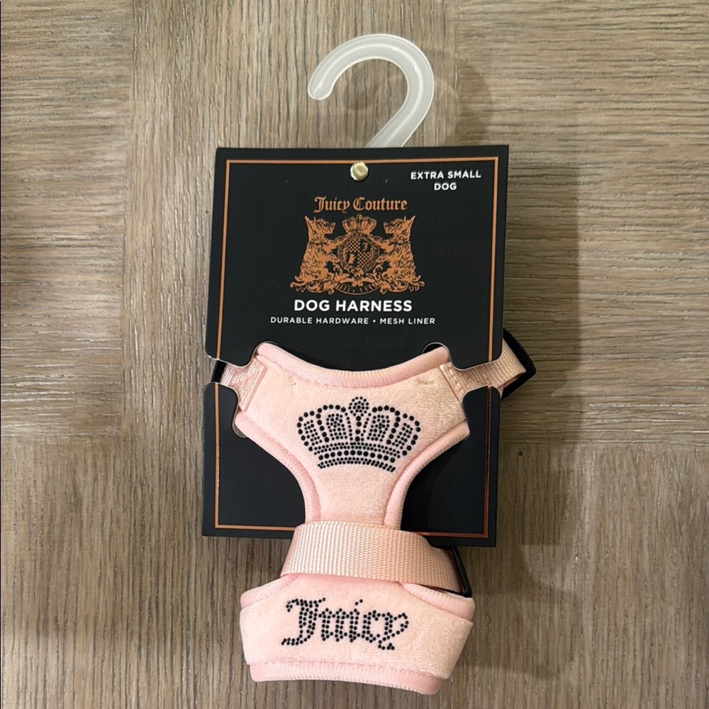 Juicy Couture Pink Dog Harness